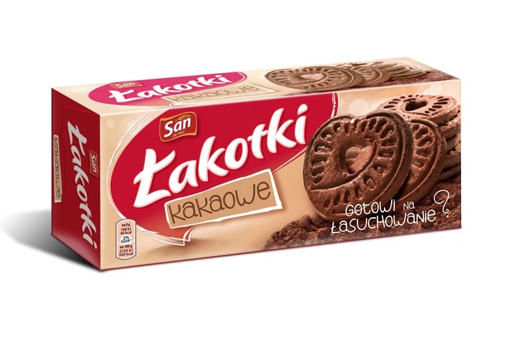 San Lakotki Cocoa Biscuits 168g