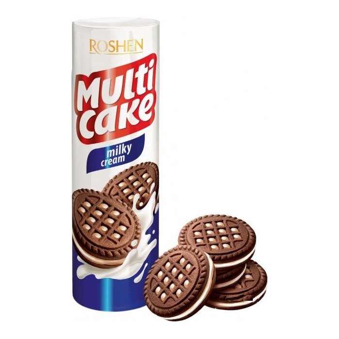 Multi Cake Milky Cream Cookies 180g