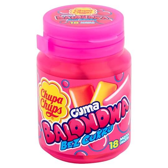 Chupa Chups Chewing Gum Sugarfree 72g