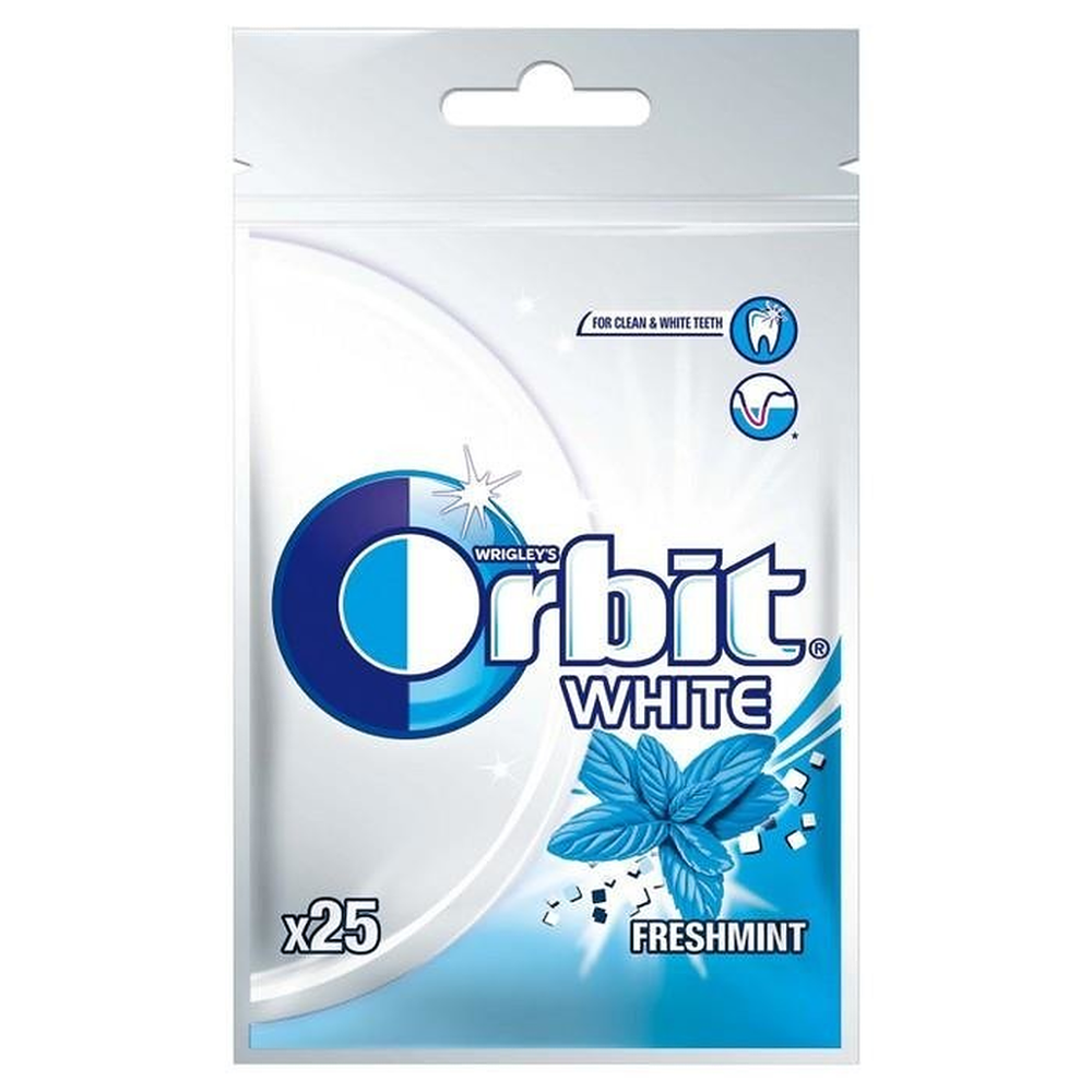 Orbit White Freshmint Gum 35g