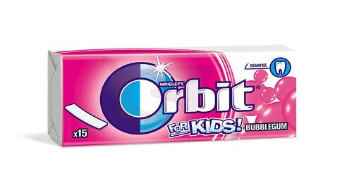 Orbit Kids Gum 15 Strips 40g