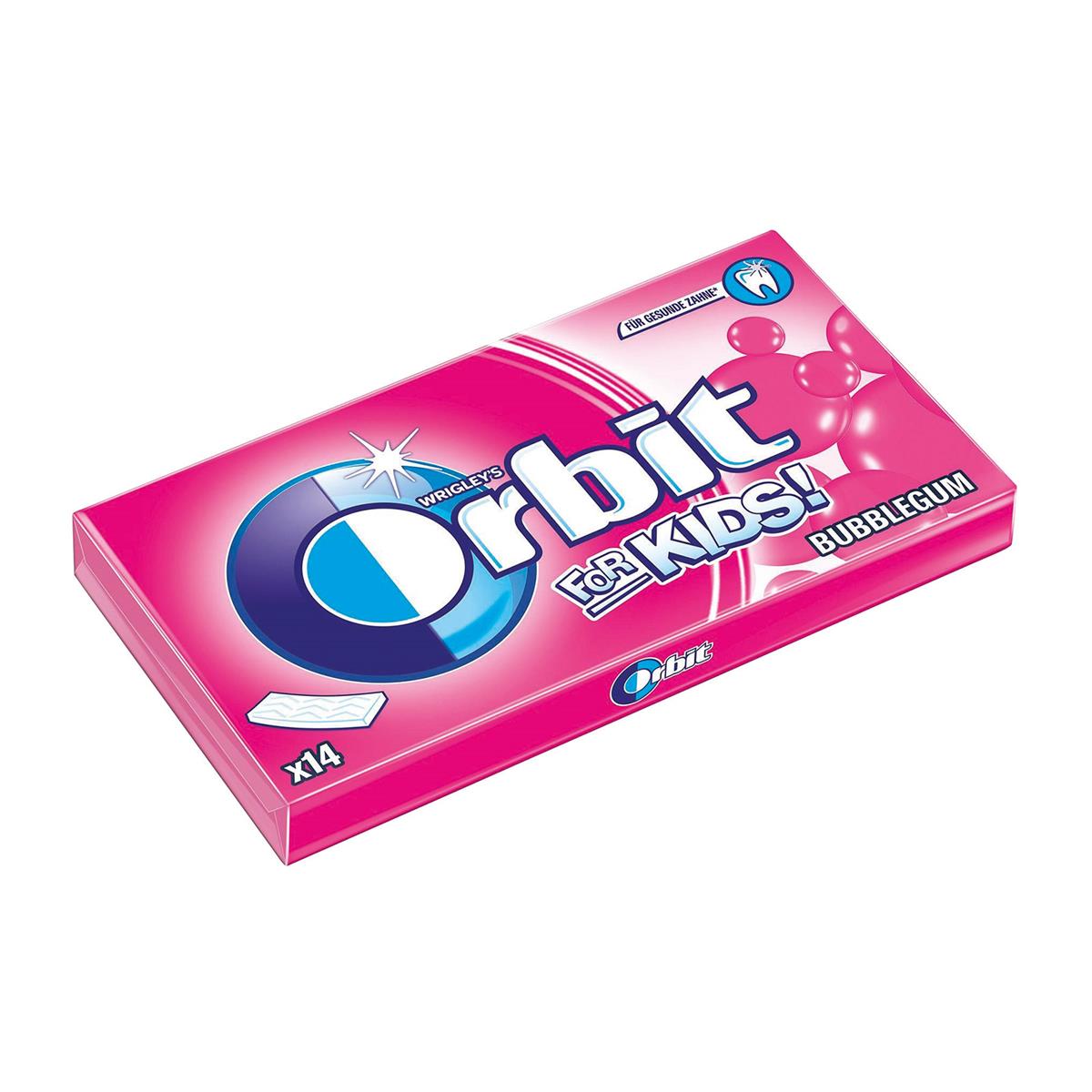 Orbit Kids Bubble Gum 14 Strips 35g