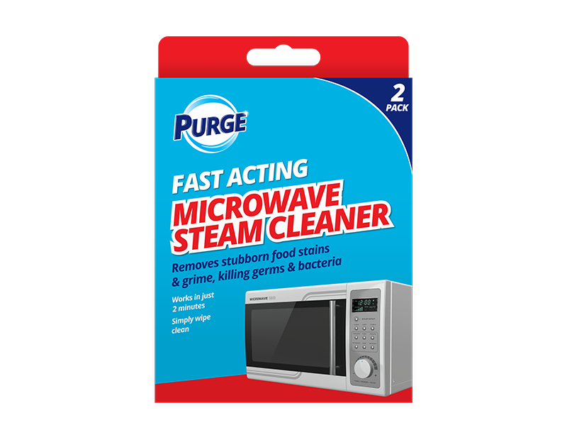 Purge Microwave Steam Cleaner 2pk