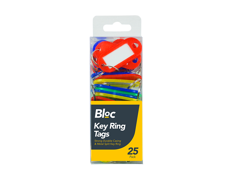 Bloc Nøkkelringer 25stk