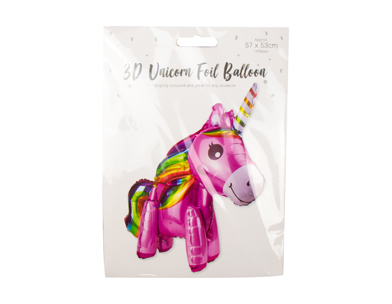 Pop Unicorn Ballong 57x53cm