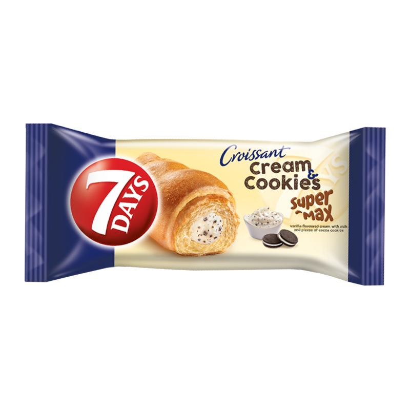 7Days Croissant Cookies&Cream 110g
