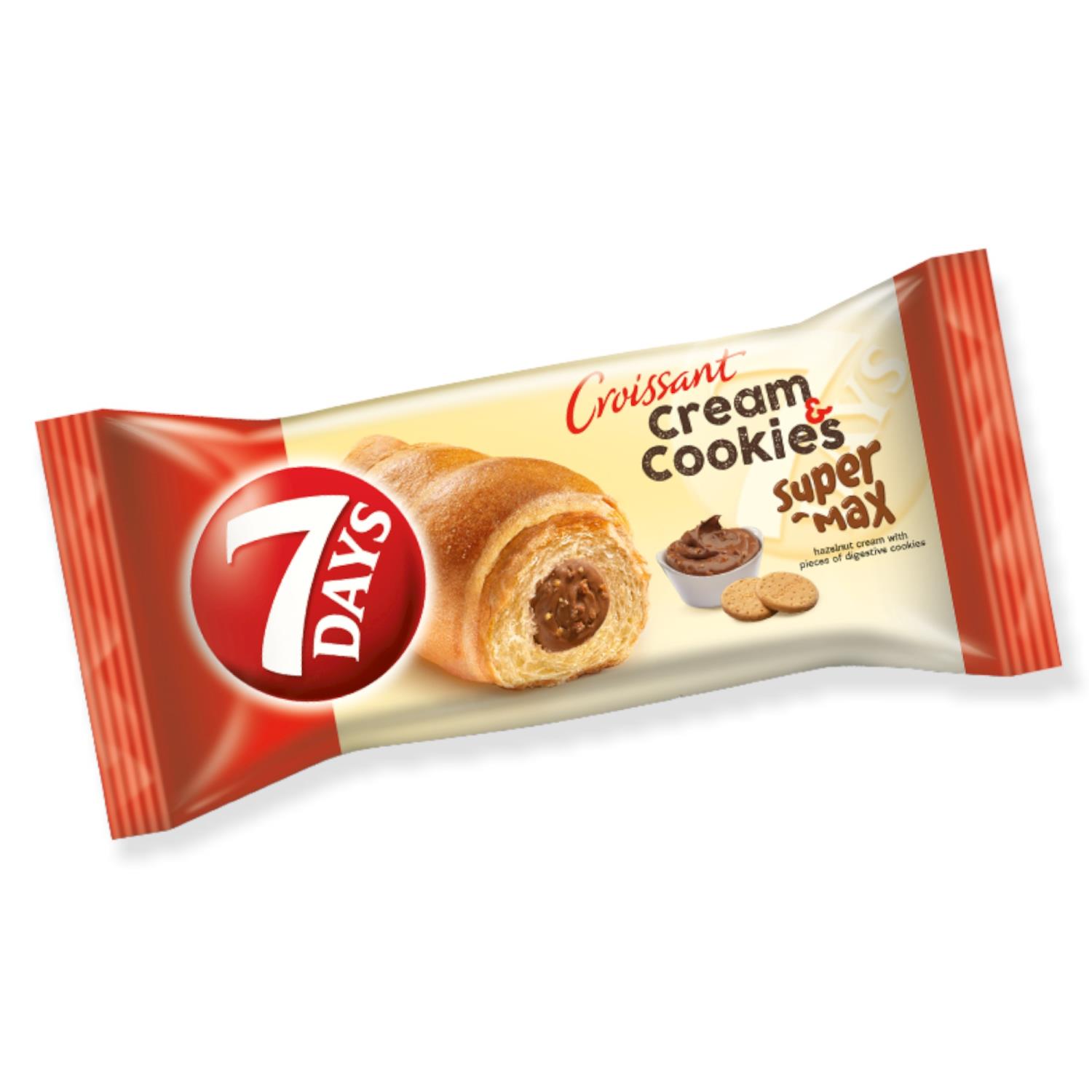 7Days Croissant Cream&Cookies 110g