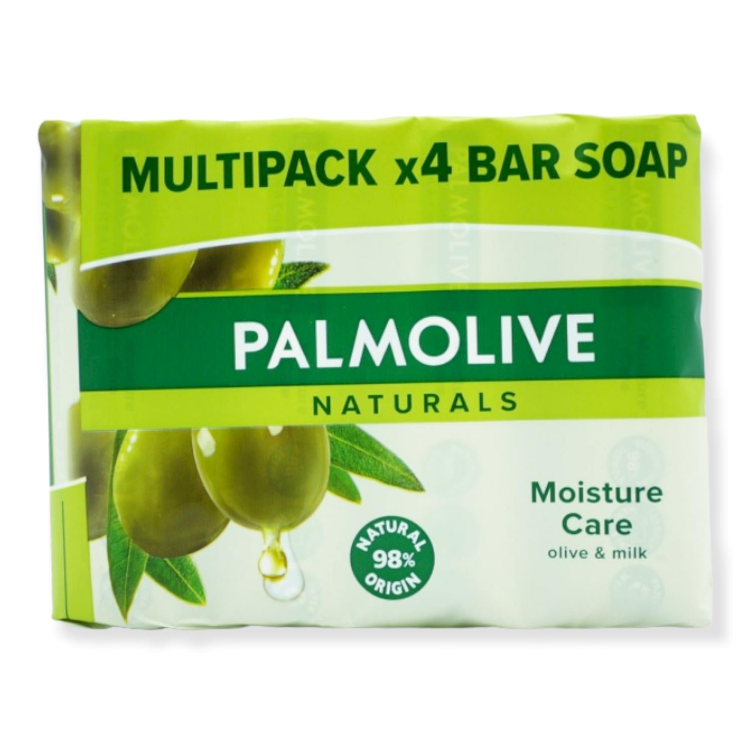 Palmolive Olive & Milk Soap Bar 4x90gr