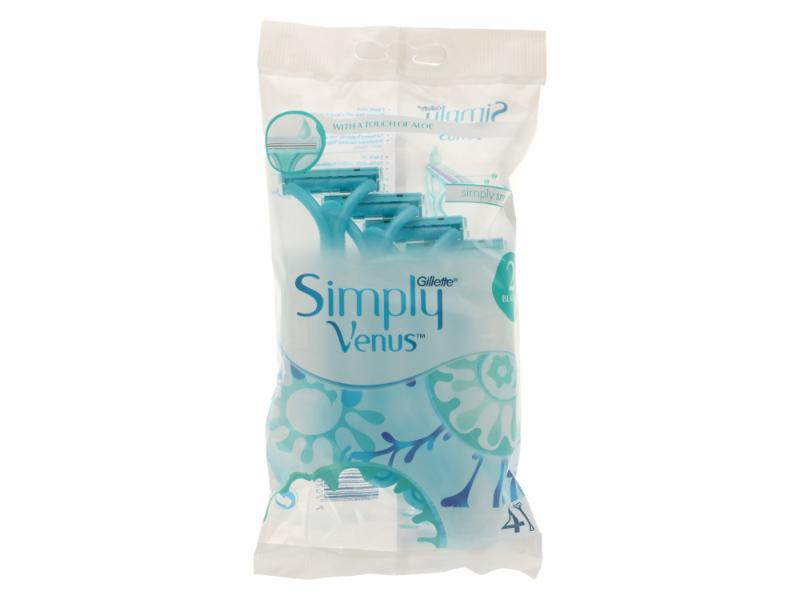 Gillette Simply Venus Razors 4pk