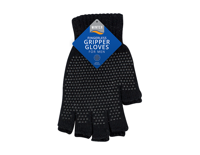 Farley Mill Fingerless Gripper Gloves Men