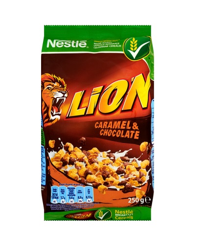 Nestlé Lion Cereal Chocolate & Caramel 250g