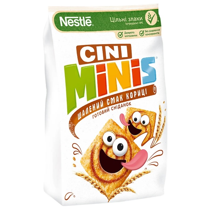 Nestlé Cini Minis Cinnamon Cereal 250g