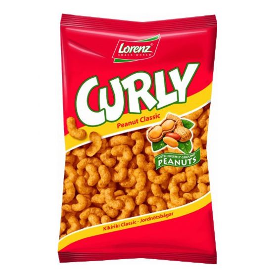Curly Peanut Classic Crunchy Corn 120g