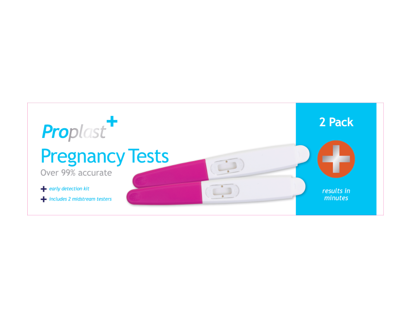 ProPlast Pregnancy Test 2pk