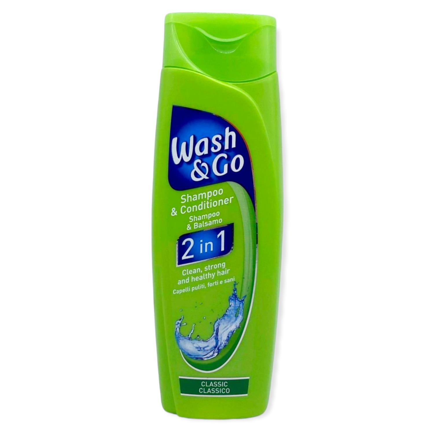 Wash&Go 2in1 Classic Shampoo 200ml Dollarstore.no