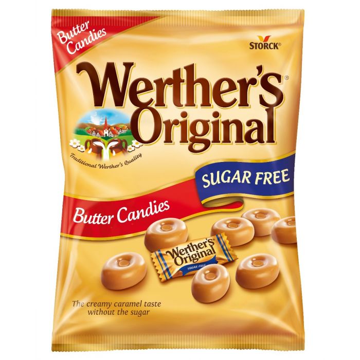 Werther's Original Butter Candies Sugar Free 81g