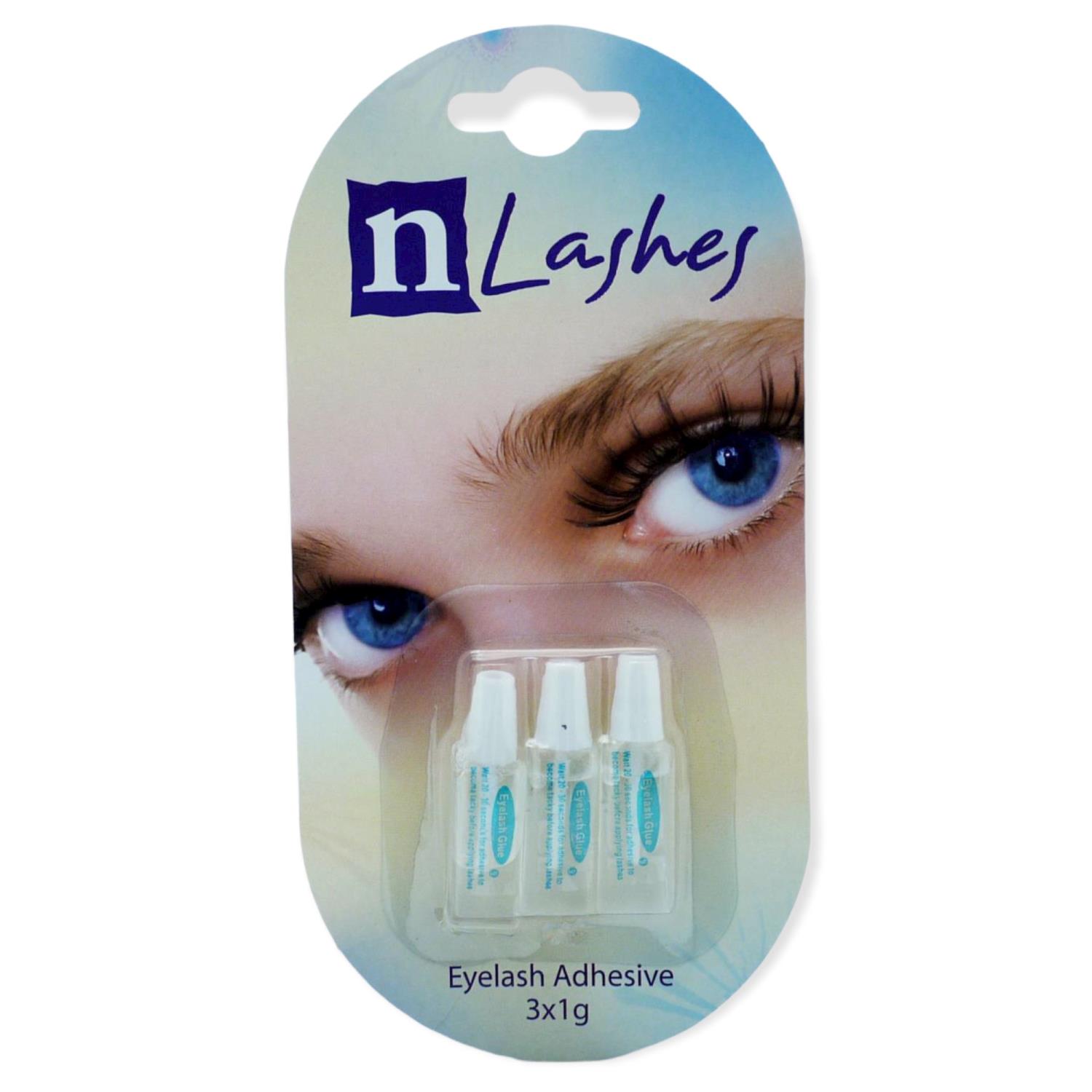 NLashes Eyelash Adhesive Clear 3pk