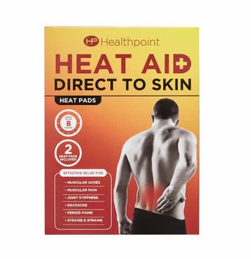 Healthpoint Heat Aid 2pk