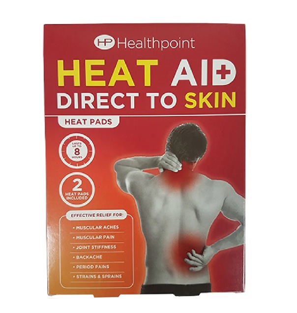 Healthpoint Heat Aid 2pk