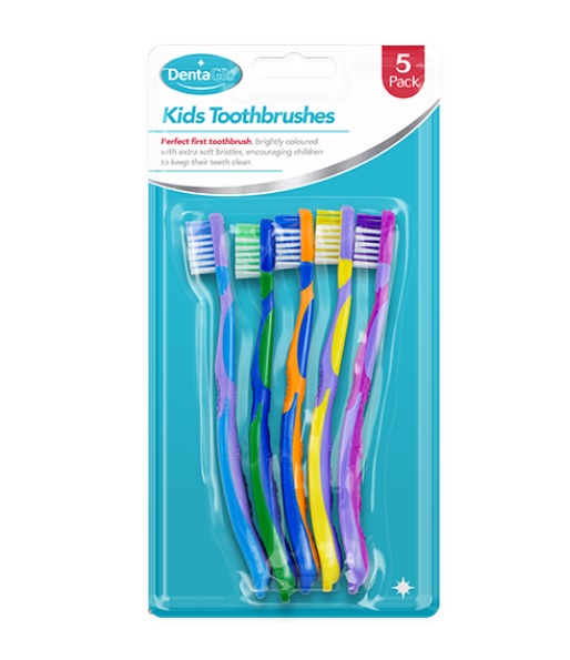 Childrens Toothbrushes 5pk