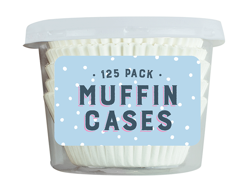 Cooke&Miller Muffin Cases 125pk