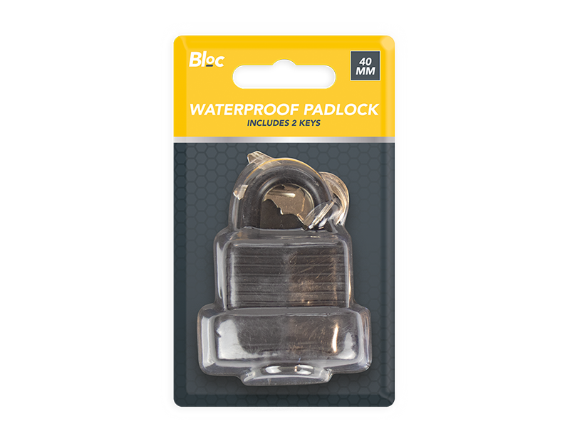 Bloc Padlock Waterproof 40mm