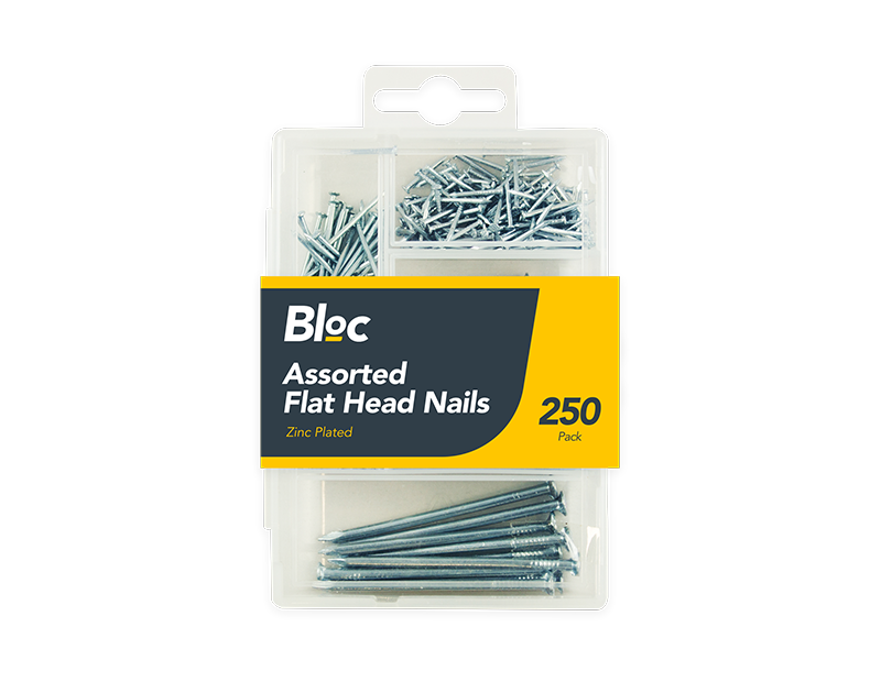 Bloc Nails Assorted 250stk