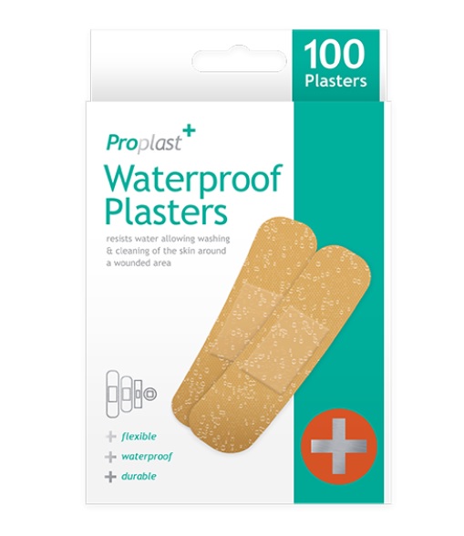 ProPlast Plasters Waterproof 100pk