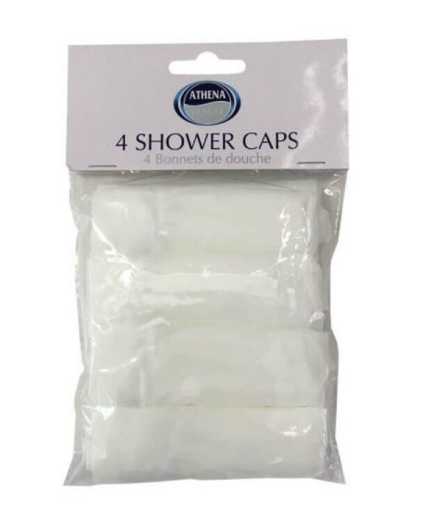 Athena Shower Caps 4pk