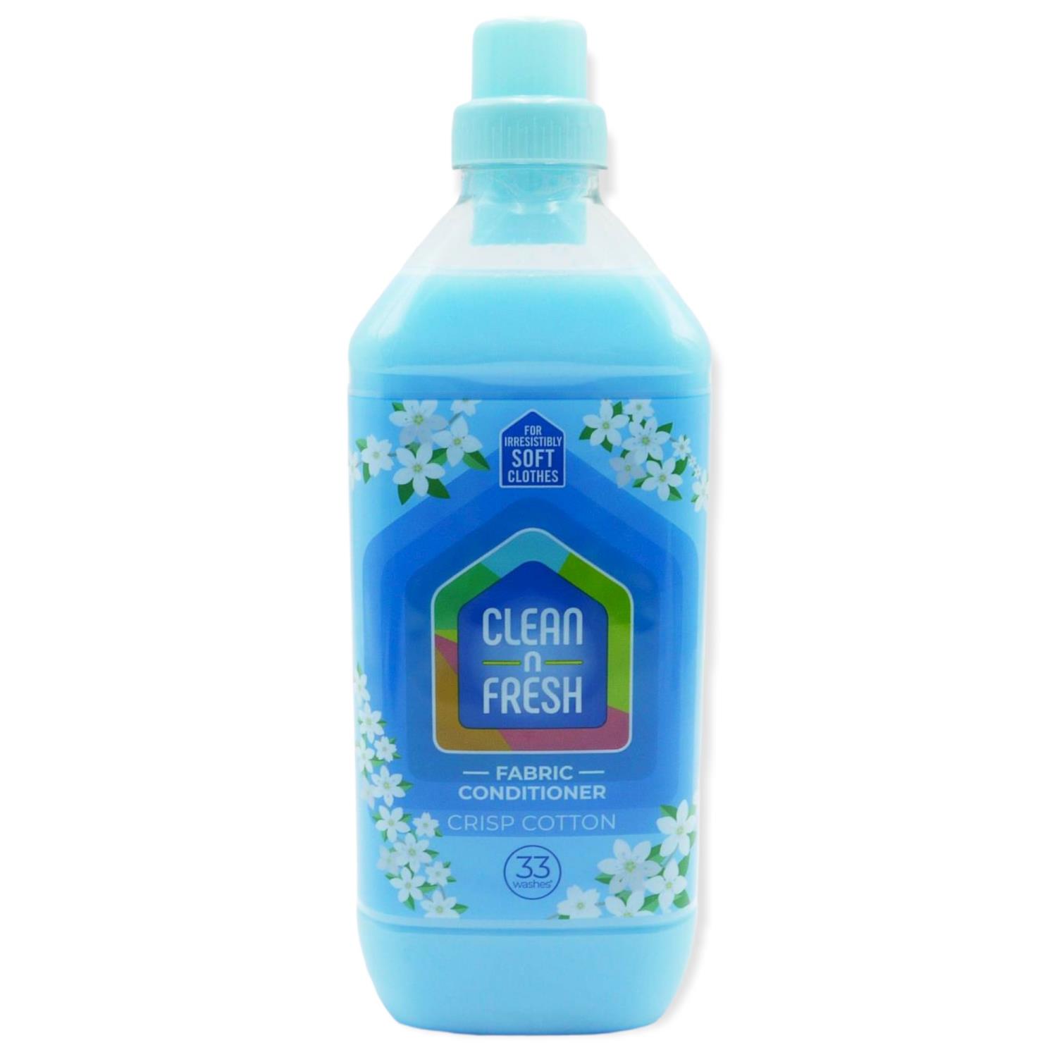 Clean&Fresh Crisp Cotton Fabric Softener 1L