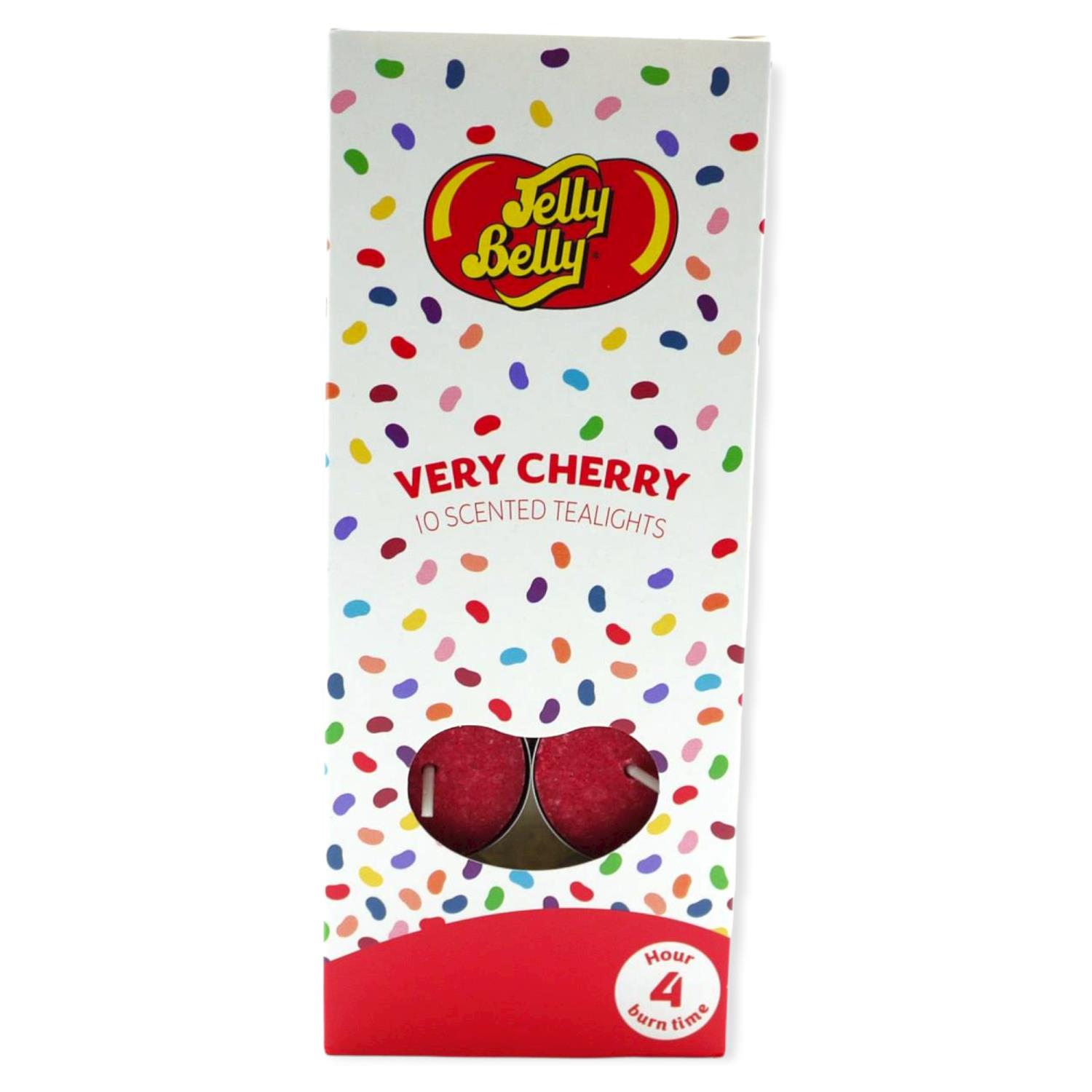 Jelly Belly Tealights Very Cherry 4timer 10pk