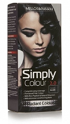 Simply Color Hårfarge Natural Black Nr.2,0