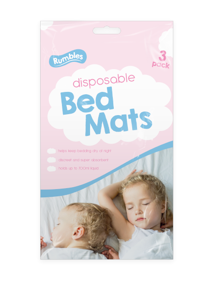 Rumbles Disposable Bed Mats 3pk