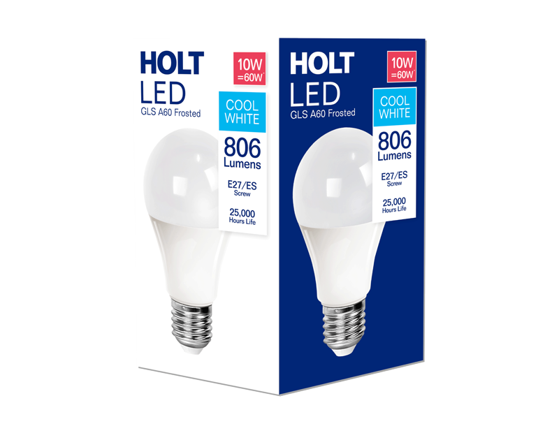 Holt Classic Bulb 10W LED E27 Cool White