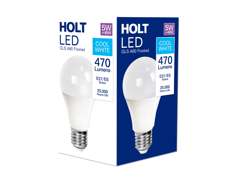 Holt Classic Bulb 5W LED E27 Cool White
