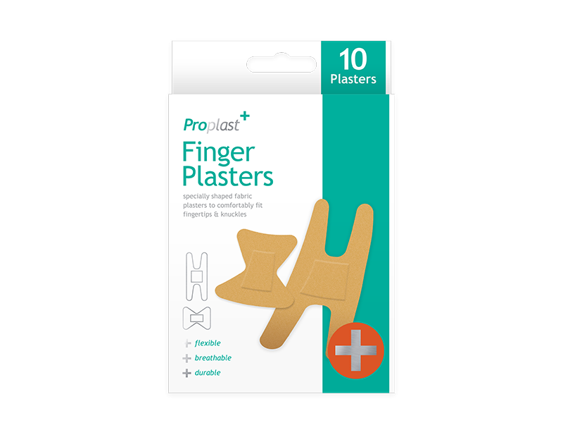 ProPlast Finger Plasters 10pk