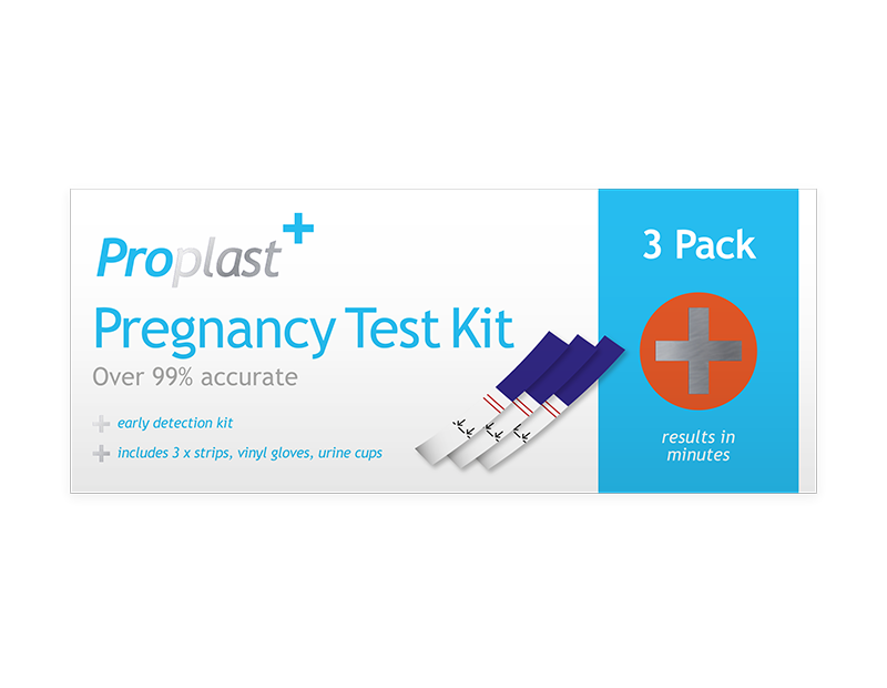 ProPlast Pregnangcy Test Kit 3pk
