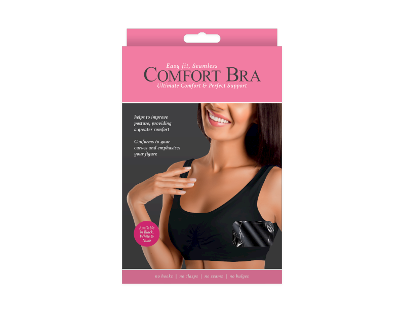 Comfort Bra Black str.S-XL
