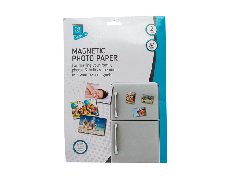 The Box Magnetic Photo Paper 2pk