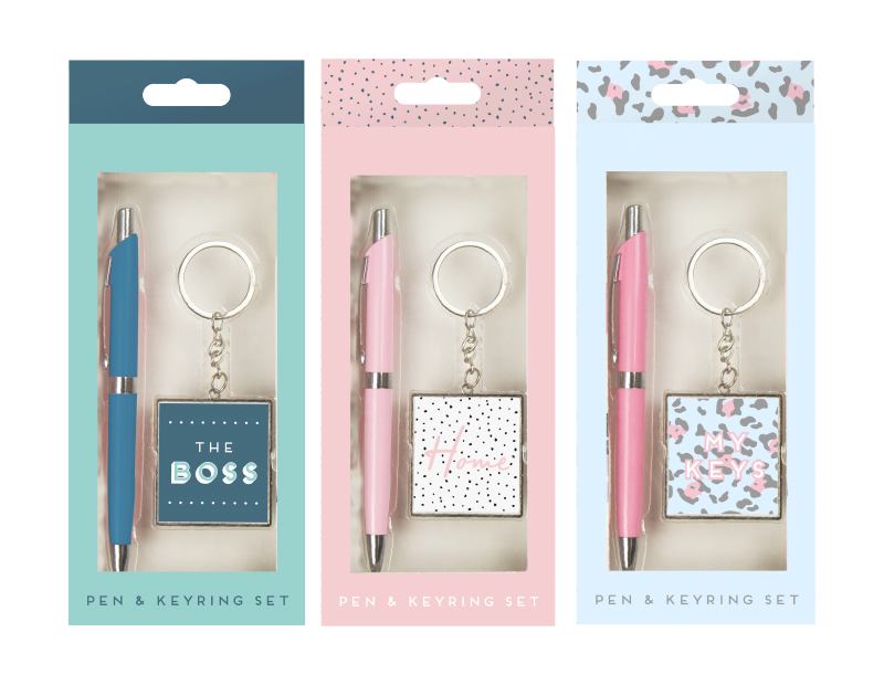 Pen&Keyring Gift Set