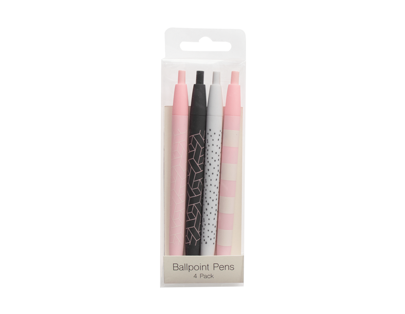 The Box Ball Point Pens 4pk