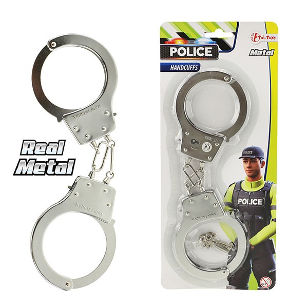 POLICE Handcuffs Metal