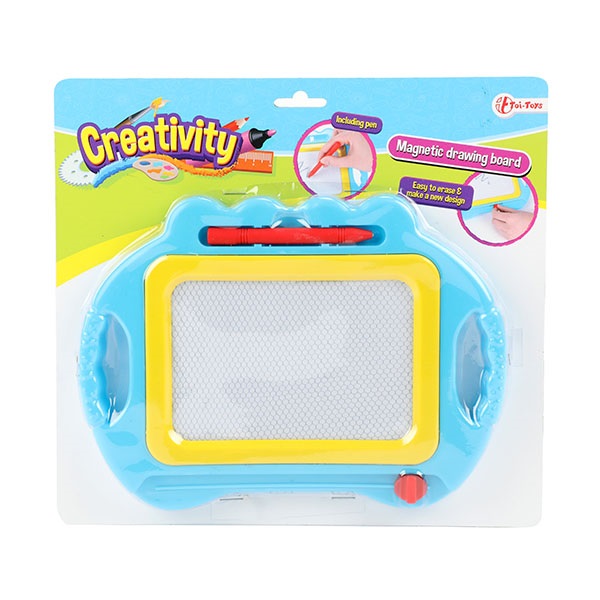 CREATIVITY Magnetic Drawing Board w/Pen Div.Farger