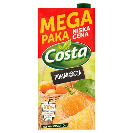 Costa Orange Juice 2L