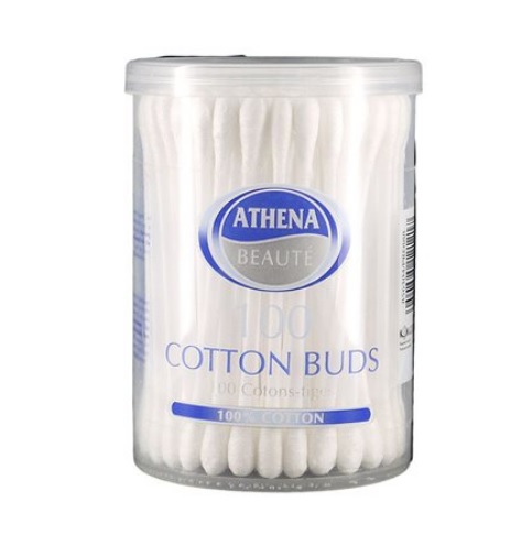 Athena Cotton Buds Paper 100pk