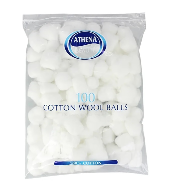 Athena Cotton Balls White 100pk