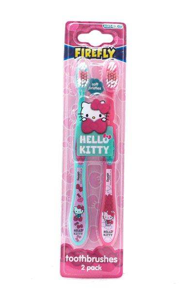 Firefly Hello Kitty Toothbrush 2pk