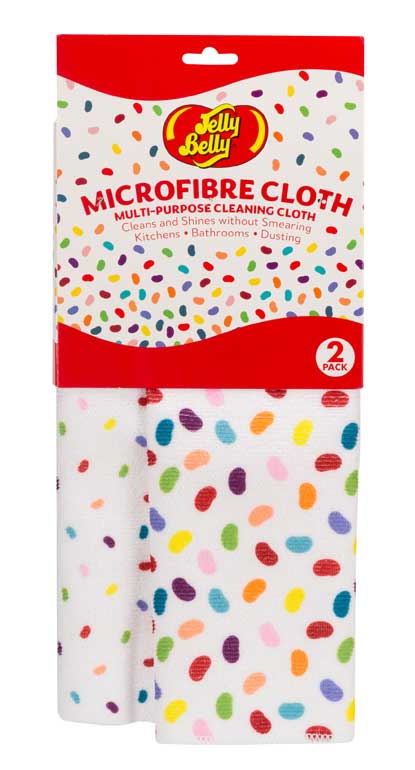 Jelly Belly Microfibre Cloths 2pk