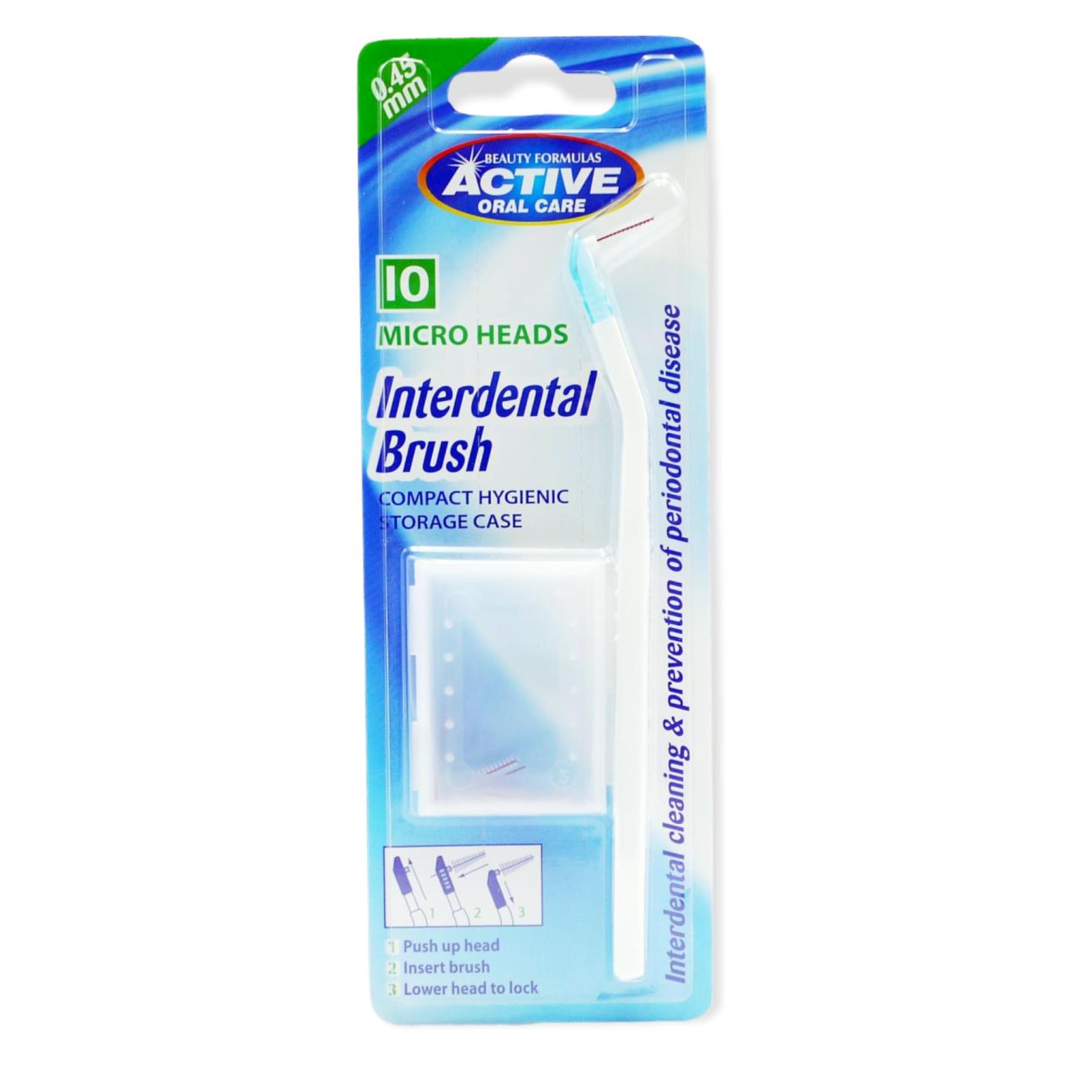 Beauty Formulas Active Interdental Brush + 10heads