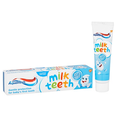 Aquafresh Milk Teeth Toothpaste 0-2years 50ml